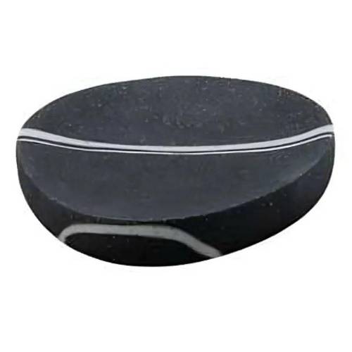 Crni kamen držač za sapun Rock Black