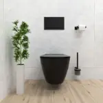Zidni držač toalet papira mat black
