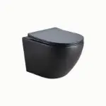 Konzolna WC šolja Matt Black
