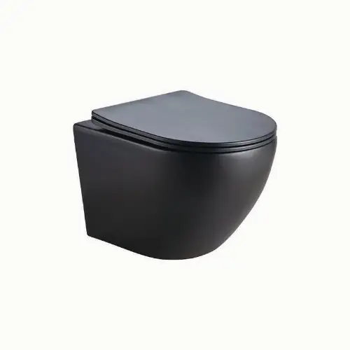 Konzolna WC šolja Matt Black
