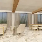 Pločice granit sa krem i smeđim nijansama