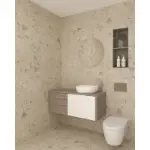 Bež terrazzo podne pločice 60x120